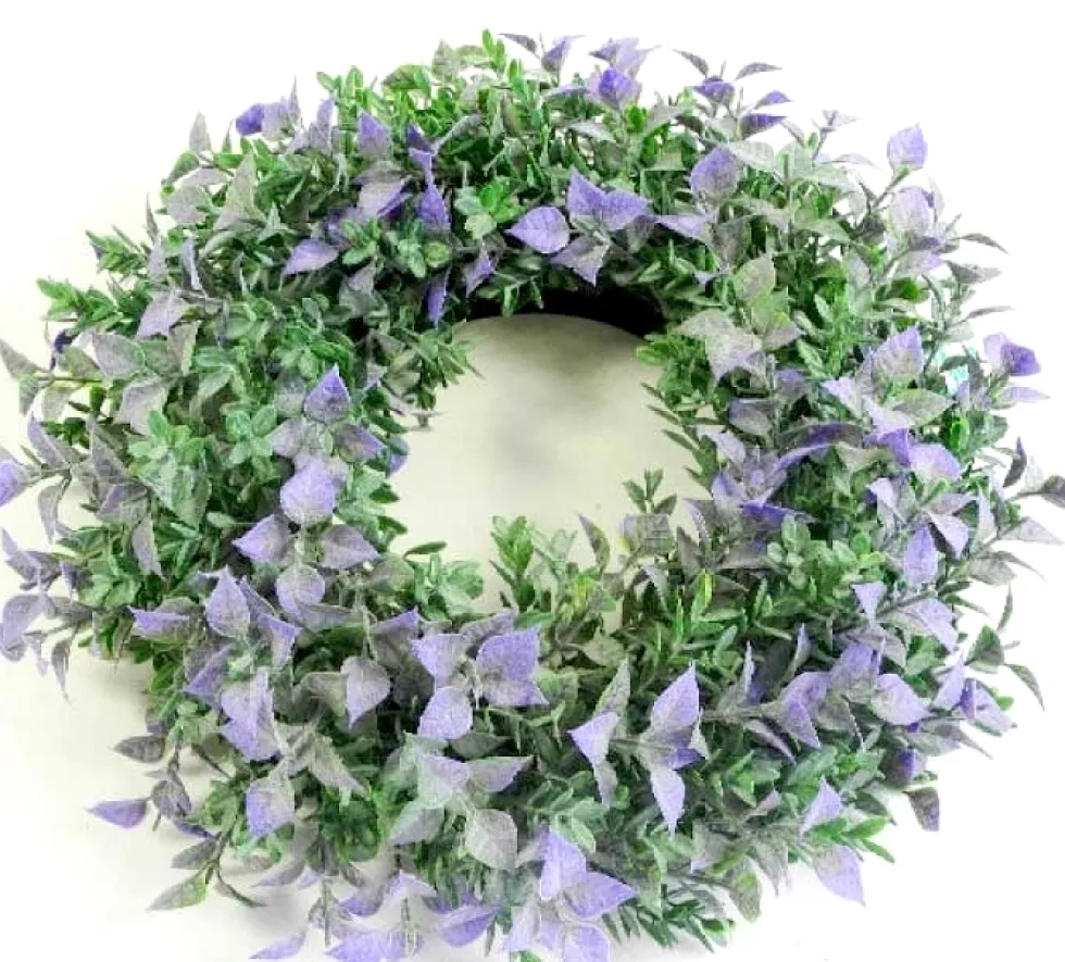 Türkranz Blumenkranz Lavendel Durchmesser 25 cm