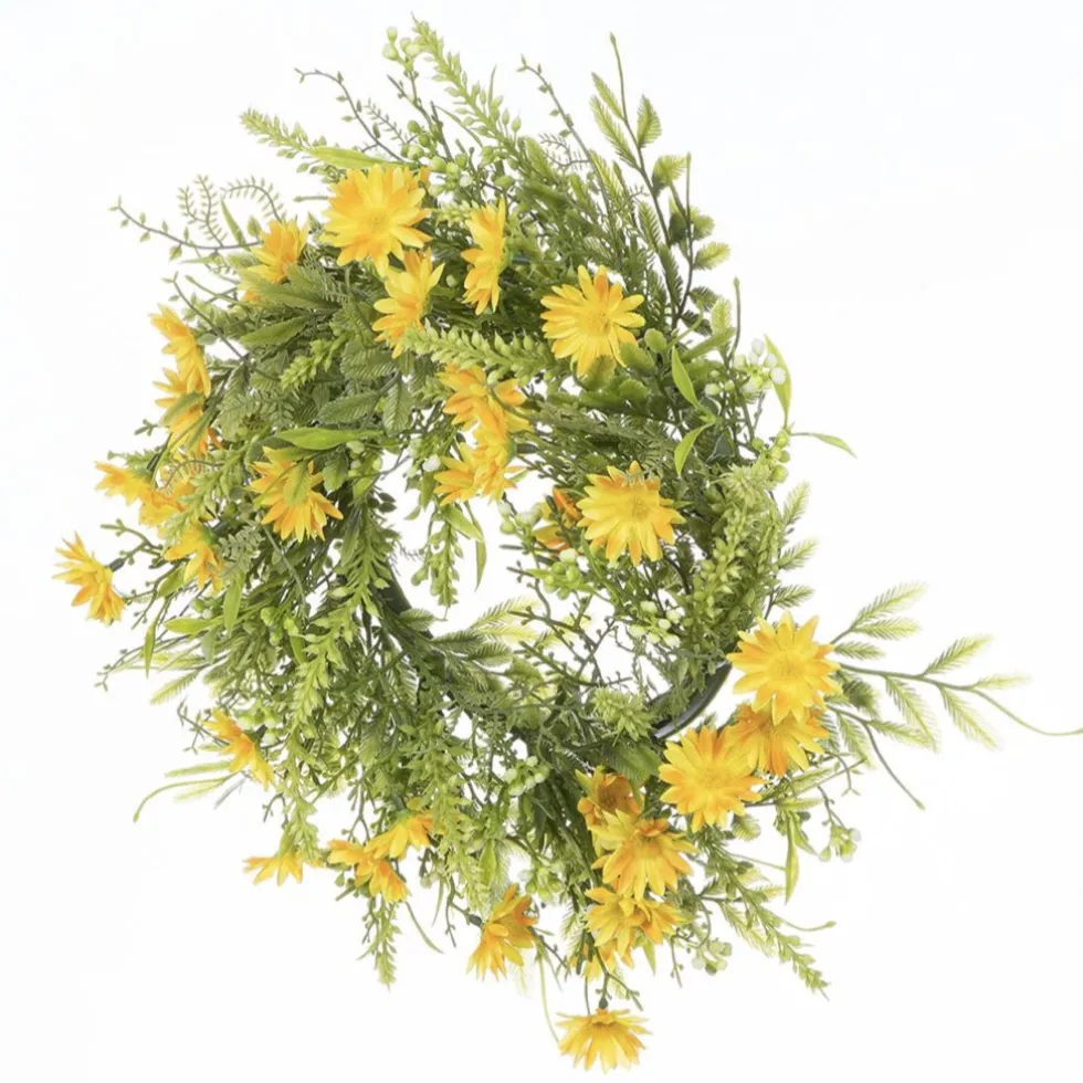Türkranz Frühling Gänseblümchen gelb 30 cm