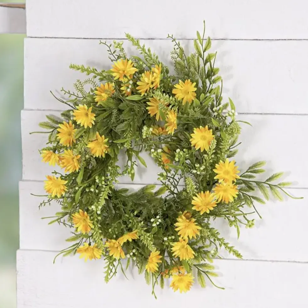Türkranz Frühling Gänseblümchen gelb 30 cm