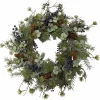Türkranz modern Eukalyptus Tanne Beeren Zapfen KAIRA Durchmesser 45 cm