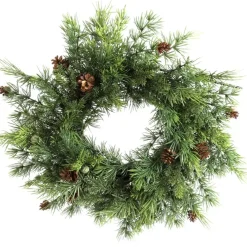 Türkranz Tannenkranz Thuja DORIAN mit Zapfen Durchmesser 50 cm