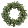 Türkranz Tannenkranz Weihnachten mit Zapfen FARRELL Durchmesser 45 cm