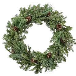 Türkranz Tannenkranz Weihnachten mit Zapfen FARRELL Durchmesser 45 cm