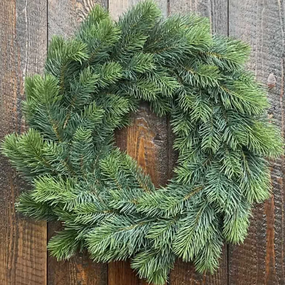 Türkranz Weihnachten Blautanne Durchmesser 50 cm