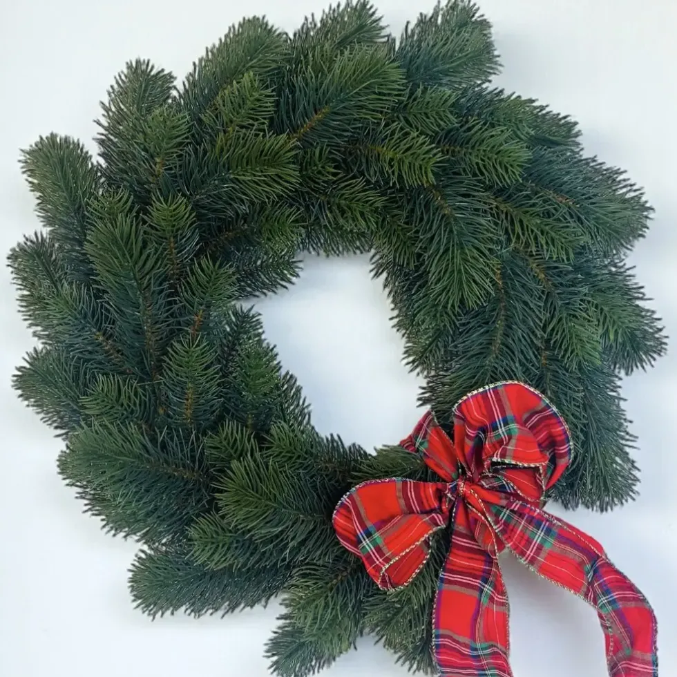 Türkranz Weihnachten Blautanne Durchmesser 50 cm