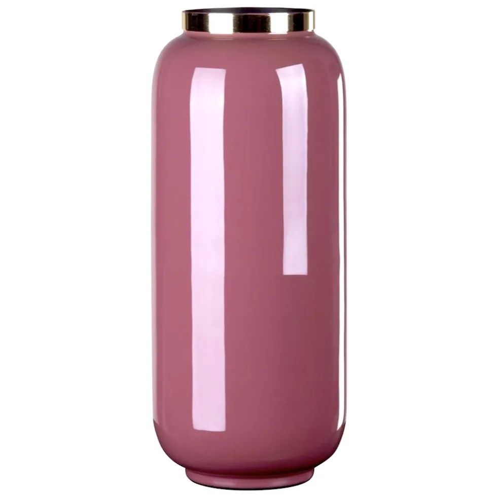 Vase Deko modern rosa Saigon GiftCompany dahlia