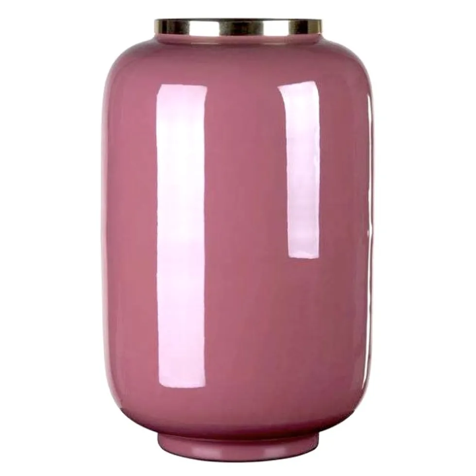 Vase Deko modern rosa Saigon GiftCompany dahlia