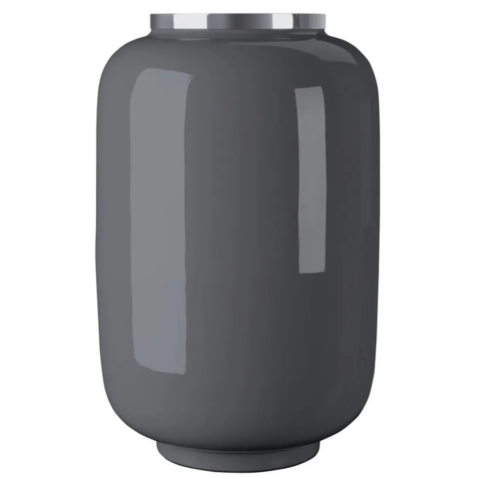Vase Deko modern Saigon GiftCompany grau
