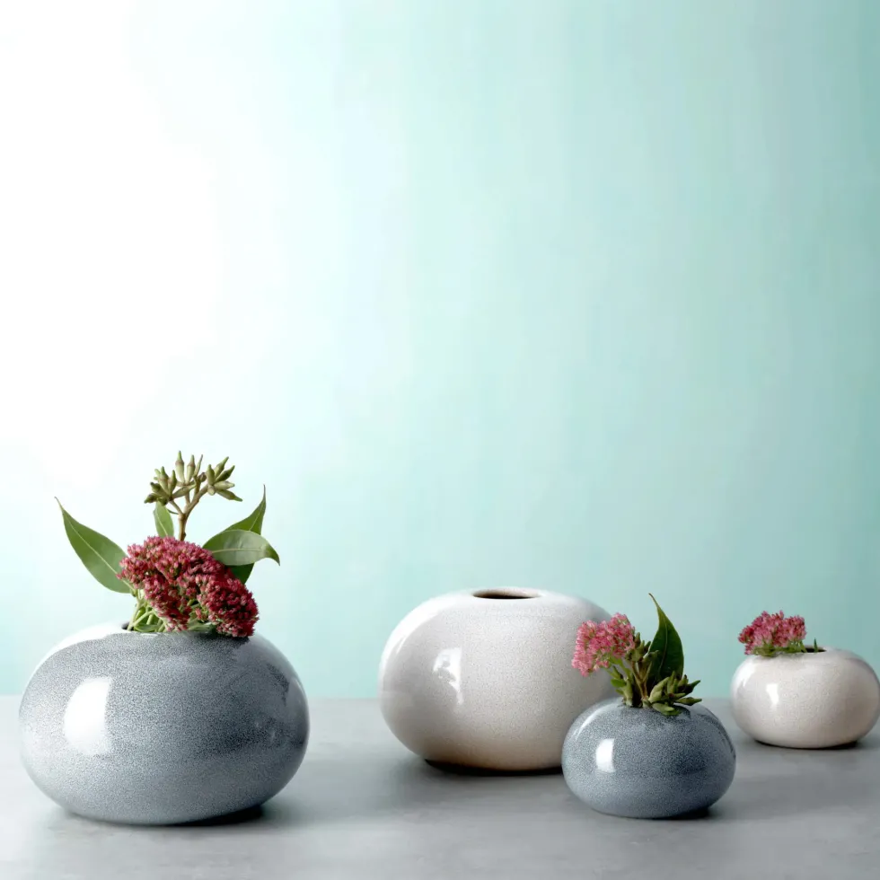 Vase Keramik rund ASA saisons denim H 7 cm