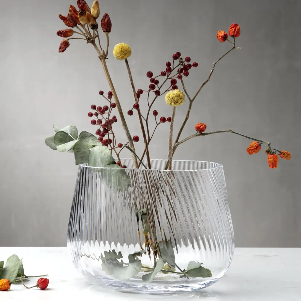 Vase Kristallglas NUDE Glass Opti 14×20 cm