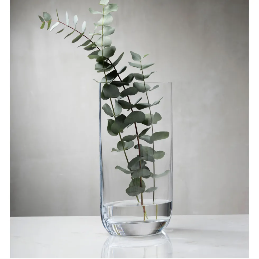 Vase Kristall klar NUDE Glass Blade Höhe 40 cm