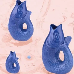 Vase Monsieur Carafon azur GiftCompany