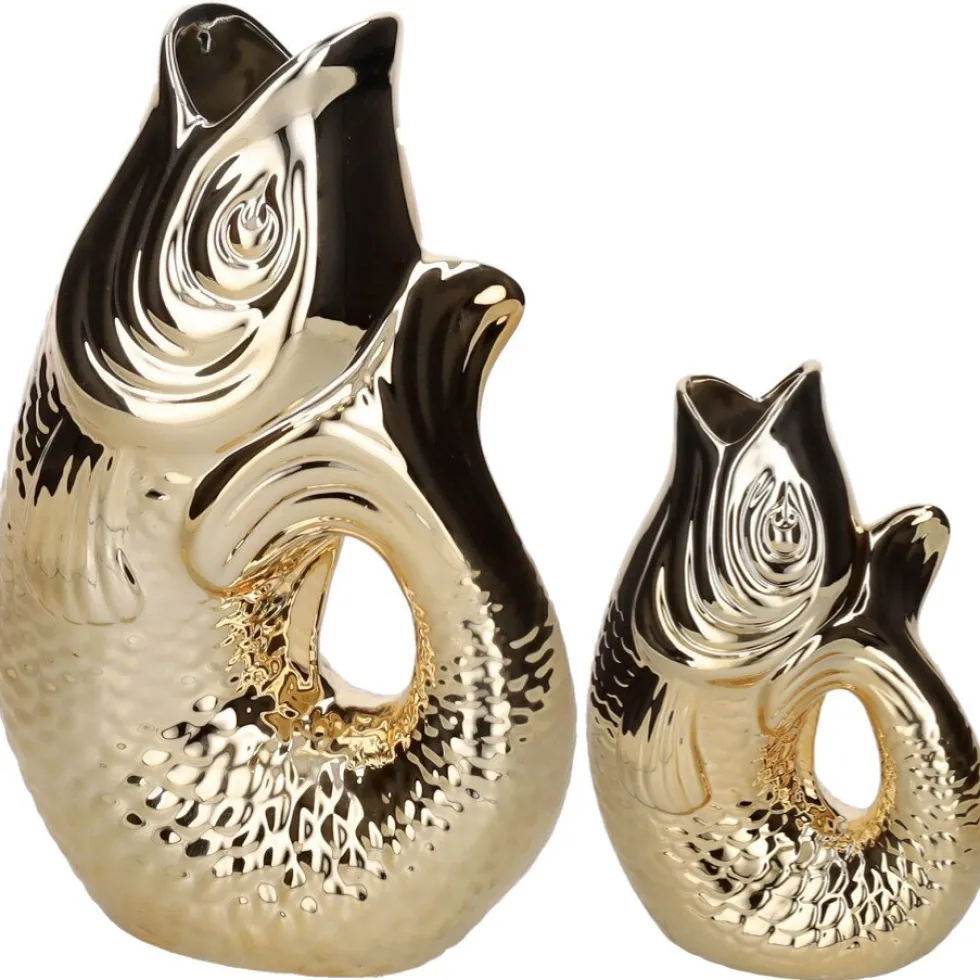 Vase Monsieur Carafon gold GiftCompany