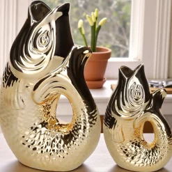 Vase Monsieur Carafon gold GiftCompany