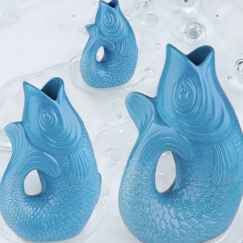 Vase Monsieur Carafon lagoon GiftCompany