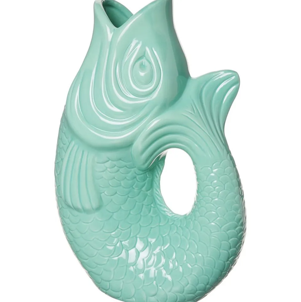 Vase Monsieur Carafon mint cream GiftCompany