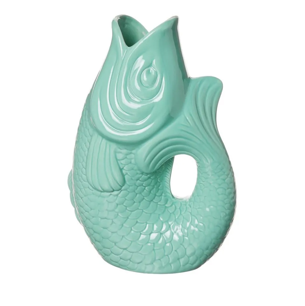Vase Monsieur Carafon mint cream GiftCompany