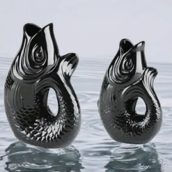 Vase Monsieur Carafon schwarz GiftCompany
