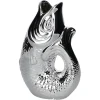 Vase Monsieur Carafon silber GiftCompany