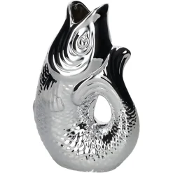 Vase Monsieur Carafon silber GiftCompany