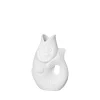 Vase Monsieur Carafon weiß GiftCompany