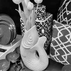 Vase Monsieur Carafon weiß GiftCompany