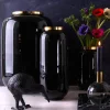 Vase schwarz Deko modern Saigon GiftCompany