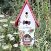 Vogelfutterhaus Nistkasten mit Ständer MEISENPENSION Vogelvilla Höhe 62 cm