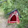 Vogelfutterhaus TIERE DES WALDES Vogelvilla Höhe 23 cm