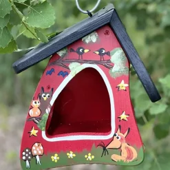Vogelfutterhaus TIERE DES WALDES Vogelvilla Höhe 23 cm