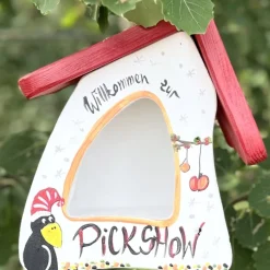 Vogelfutterhaus zum Hängen WINTERRABE Vogelvilla Höhe 23 cm
