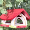 Vogelhaus hängend wetterfest Futterscheune Vogelvilla Höhe 22 cm