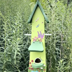 Vogelhaus mit Ständer Gartenlust Vogelvilla Höhe 52 cm