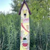 Vogelhaus mit Ständer XXL Lagos Vogelvilla Höhe 84 cm