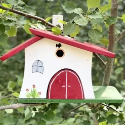 Vogelhaus Nistkasten Handgemacht WALDSCHÄNKE Vogelvilla Höhe 30 cm