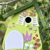 Vogelhaus Nistkasten zum Aufhängen BLUMENMEER Vogelvilla Höhe 23 cm