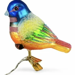 Vogel mit Clip Lori mehrfarbig
