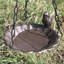 Vogeltränke Metall zum Hängen H 40 cm