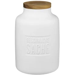 Vorratsdose mit Deckel Porzellan GESCHMACKSSACHE Räder Design