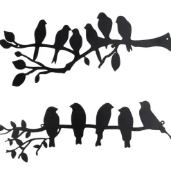 Wanddeko Metall Bird Parade Breite 51 cm