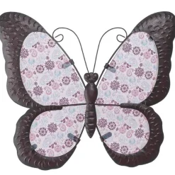 Wanddeko Metall SCHMETTERLING B 35 cm