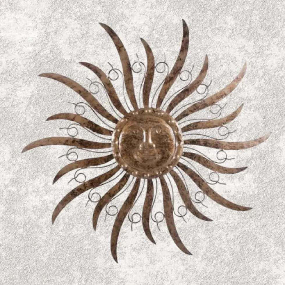Wandhänger Metall Sol Art Ferro D 48 cm