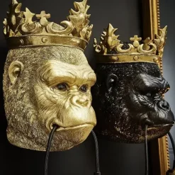Wandlampe Affe gold Kong Werner Voß Höhe 29 cm