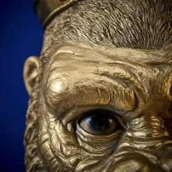 Wandlampe Affe gold Kong Werner Voß Höhe 29 cm