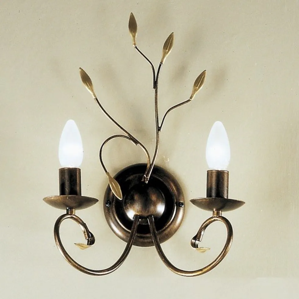 Wandlampe ANDRIA antik-gold