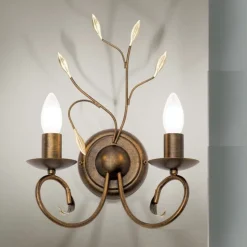 Wandlampe ANDRIA antik-gold