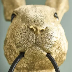 Wandleuchte Hase gold Werner Voß