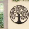 Wandobjekt TREE OF LIFE Metall d 40 cm