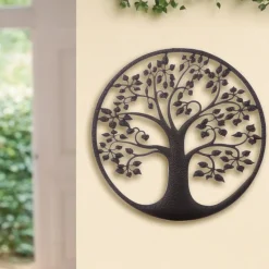 Wandobjekt TREE OF LIFE Metall d 40 cm