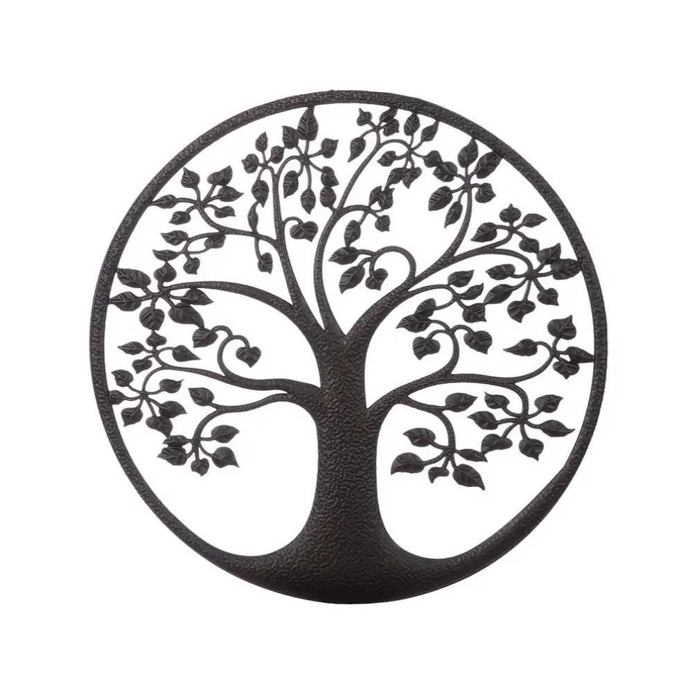 Wandobjekt TREE OF LIFE Metall d 40 cm